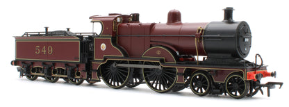 974006 Midland Railway 483 Class 4-4-0 LMS Crimson No.549 (Cabside Roundel) Steam Locomotive