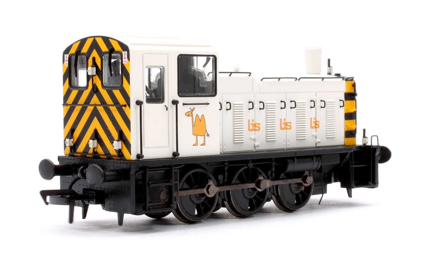 Class 03 Ex-D2054 British Industrial Sand White Diesel Locomotive