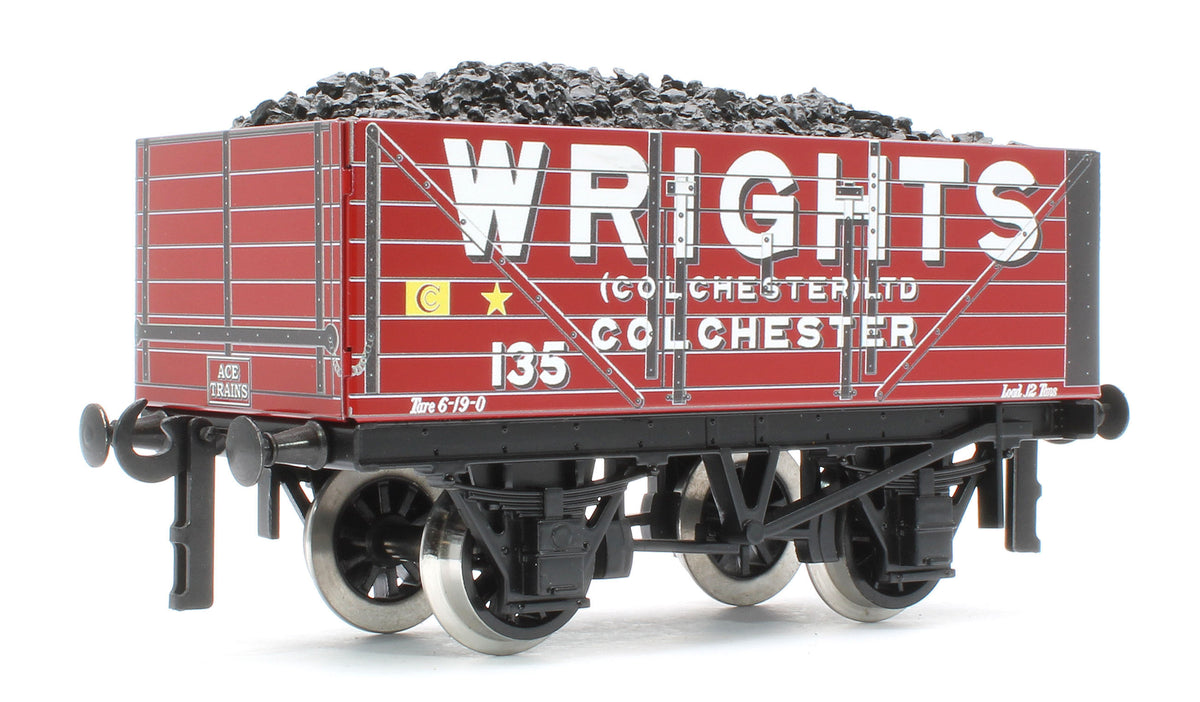 G/5-WS6 Set of 3 "Scottish Set A" Private Owner Coal Wagons - Coleman's, Mellonie & Coulder Ltd, Wrights
