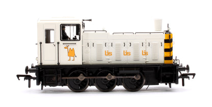 Class 03 Ex-D2054 British Industrial Sand White Diesel Locomotive