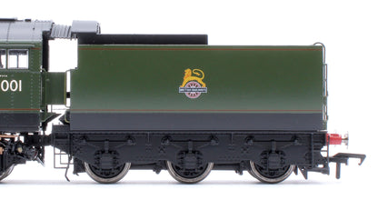 Black Label West Country Exeter 34001 B.R. Green Early Crest Steam Locomotive - DCC Sound & Smoke