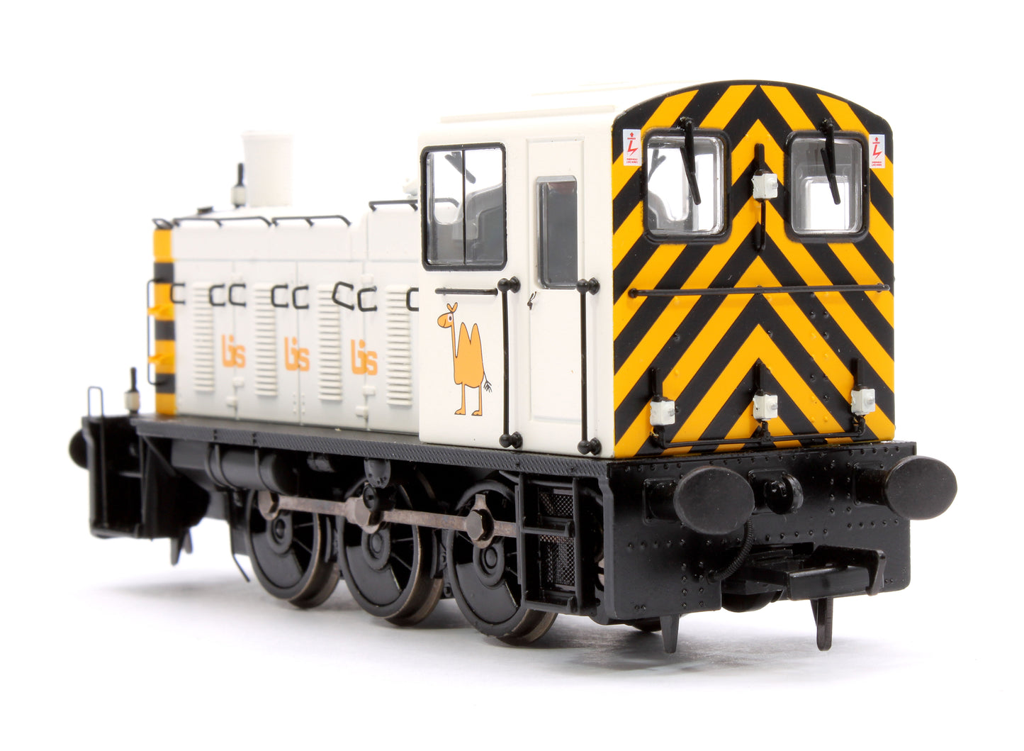 Class 03 Ex-D2054 British Industrial Sand White Diesel Locomotive