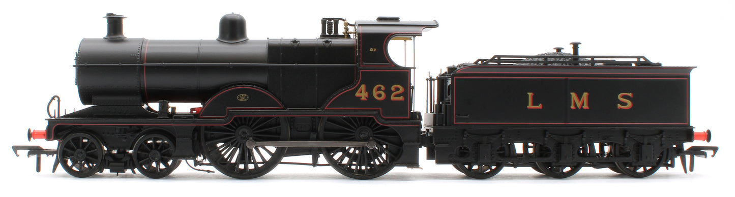 974507 Midland Railway 483 Class 4-4-0 LMS Lined Black No.462 Steam Locomotive - DCC Sound