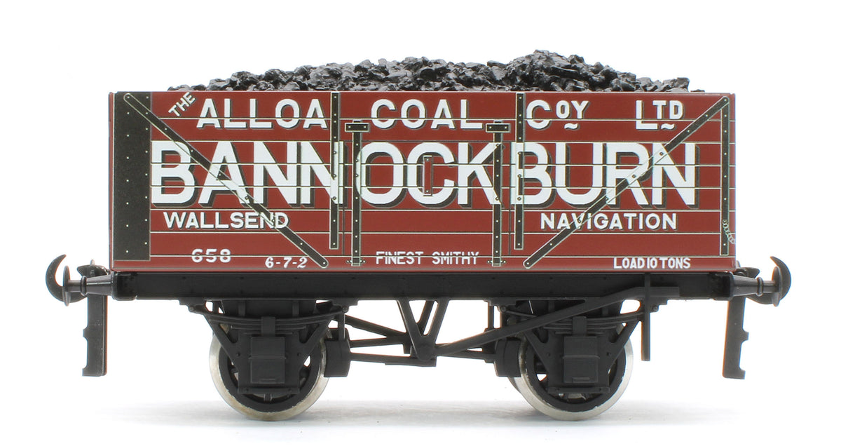 G/5-WS8 Set of 3 "Scottish Set B" Private Owner Coal Wagons - Bannock Burn, Ormiston Coal Co Ltd, Woodhall Coal Co Ltd