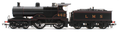 974007 Midland Railway 483 Class 4-4-0 LMS Lined Black No.462 Steam Locomotive