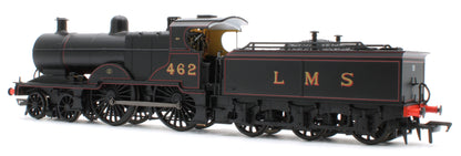 974007 Midland Railway 483 Class 4-4-0 LMS Lined Black No.462 Steam Locomotive