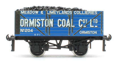 G/5-WS8 Set of 3 "Scottish Set B" Private Owner Coal Wagons - Bannock Burn, Ormiston Coal Co Ltd, Woodhall Coal Co Ltd