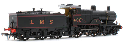 974507 Midland Railway 483 Class 4-4-0 LMS Lined Black No.462 Steam Locomotive - DCC Sound