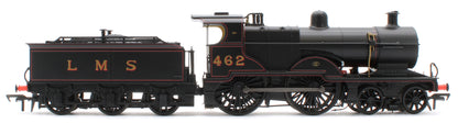 974007 Midland Railway 483 Class 4-4-0 LMS Lined Black No.462 Steam Locomotive