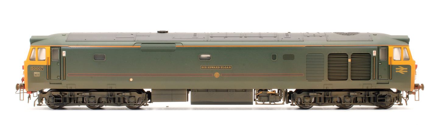 Pre-Owned GW Green Class 50007 'Sir Edward Elgar' Diesel Locomotive Weathered