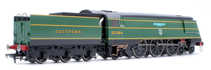 Black Label Battle of Britain Fighter Command 21C164 SR Malachite Green Steam Locomotive - DCC Sound & Smoke
