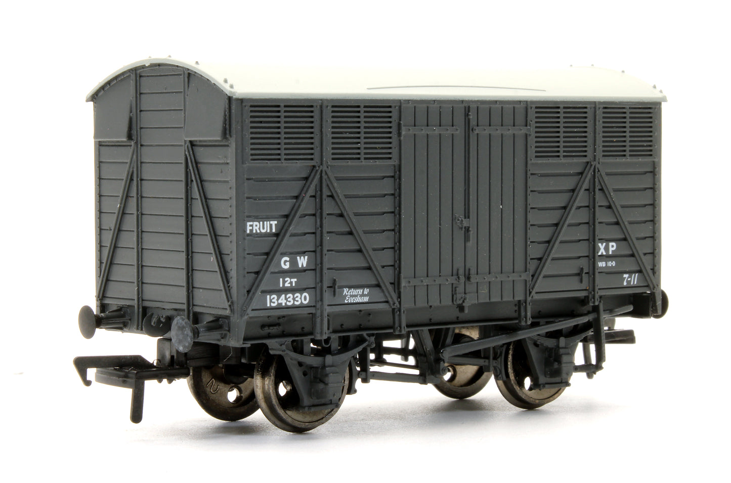 Pre-Owned 12 Ton fruit Van GWR Grey No.134330