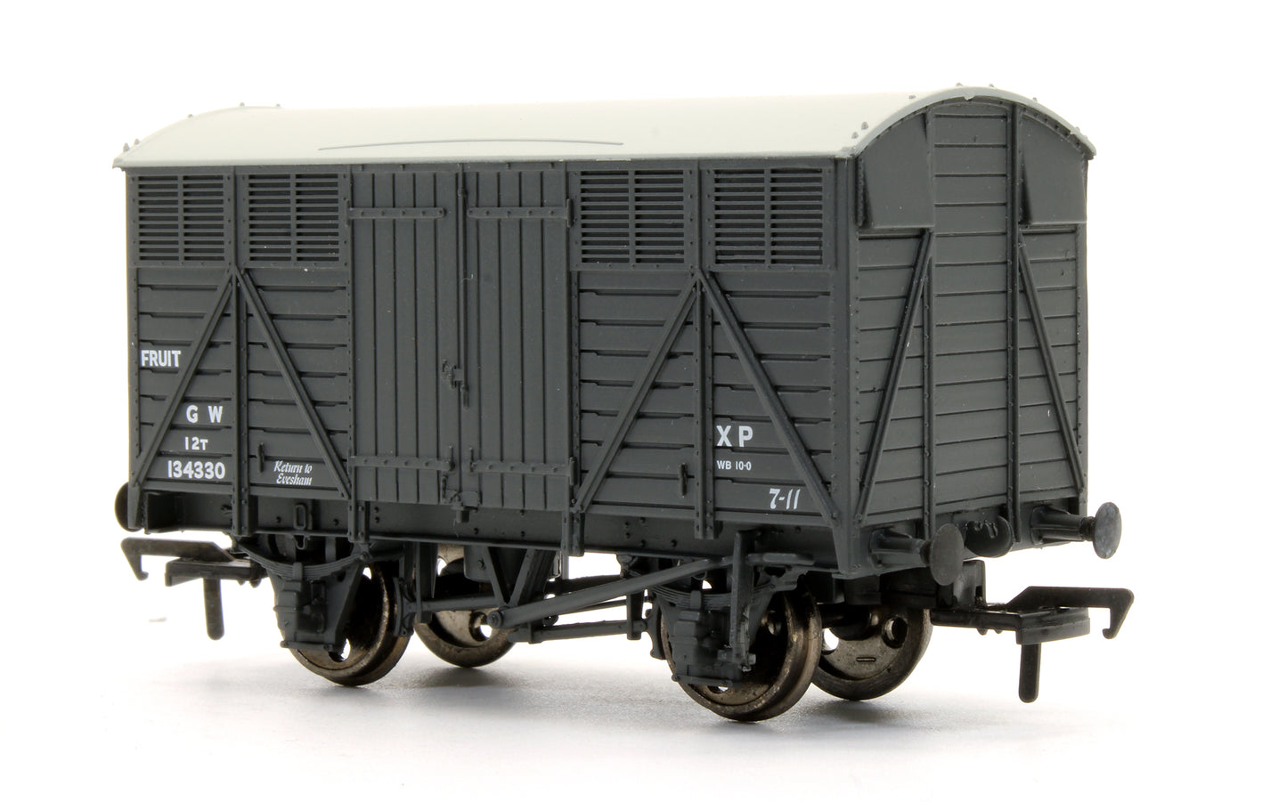 Pre-Owned 12 Ton fruit Van GWR Grey No.134330