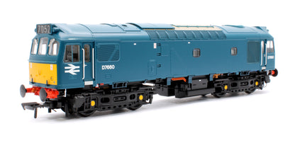 Class 25/3 D7660 BR Blue (Small Yellow Panels) Diesel Locomotive - DCC Sound