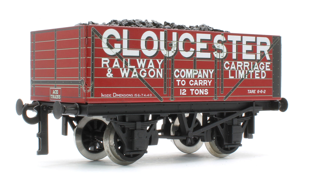 G/5-WS9 Set of 3 "Wagon Builders" Private Owner Coal Wagons - Gloucester Carriage Limited, Edward Eastwood, Lincoln Wagon & Engine Co Ltd