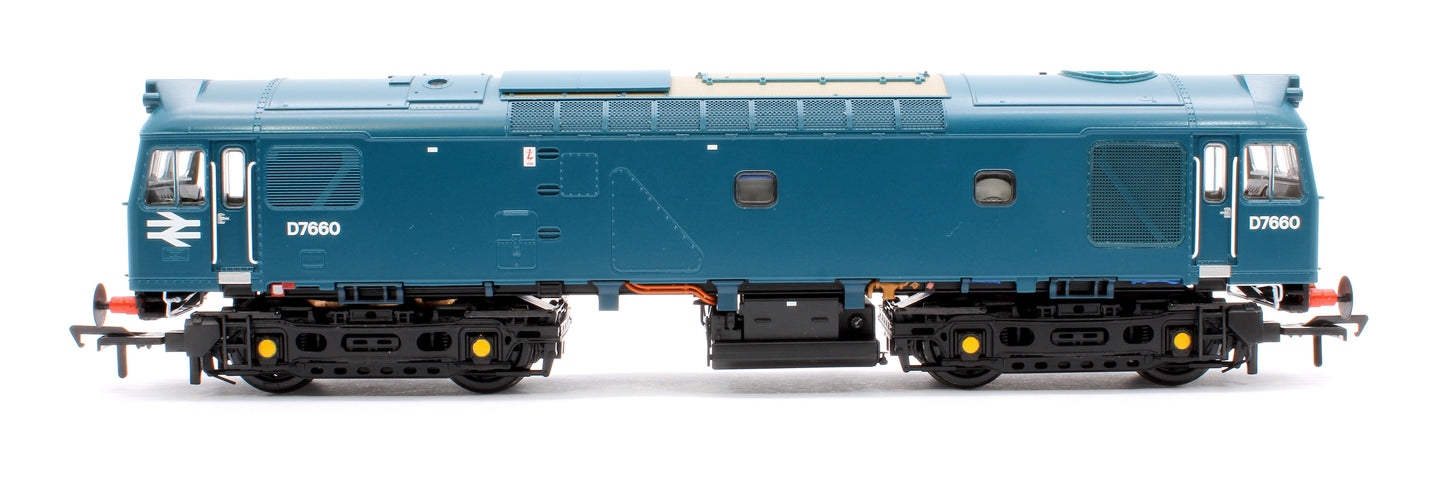 Pre-Owned Class 25/3 D7660 BR Blue (Small Yellow Panels) Diesel Locomotive