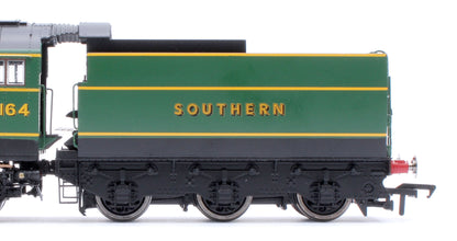 Black Label Battle of Britain Fighter Command 21C164 SR Malachite Green Steam Locomotive - DCC Sound & Smoke