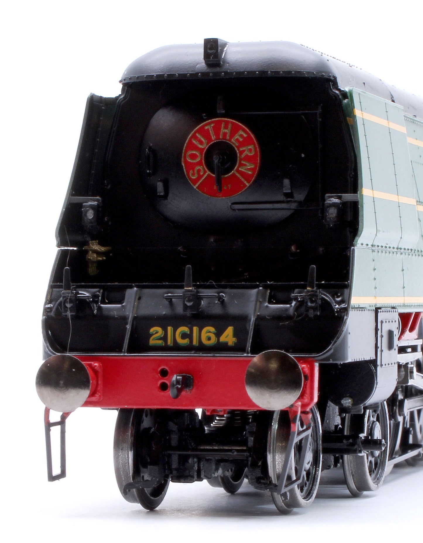 Black Label Battle of Britain Fighter Command 21C164 SR Malachite Green Steam Locomotive - DCC Sound & Smoke