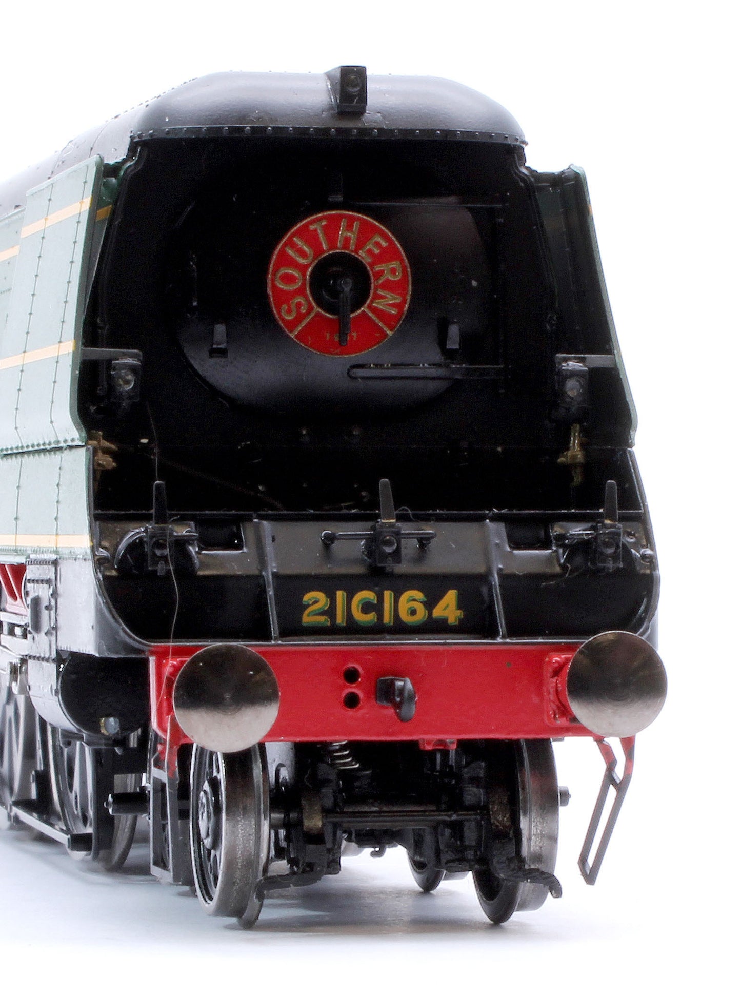 Black Label Battle of Britain Fighter Command 21C164 SR Malachite Green Steam Locomotive - DCC Sound & Smoke