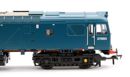 Class 25/3 D7660 BR Blue (Small Yellow Panels) Diesel Locomotive - DCC Sound Deluxe