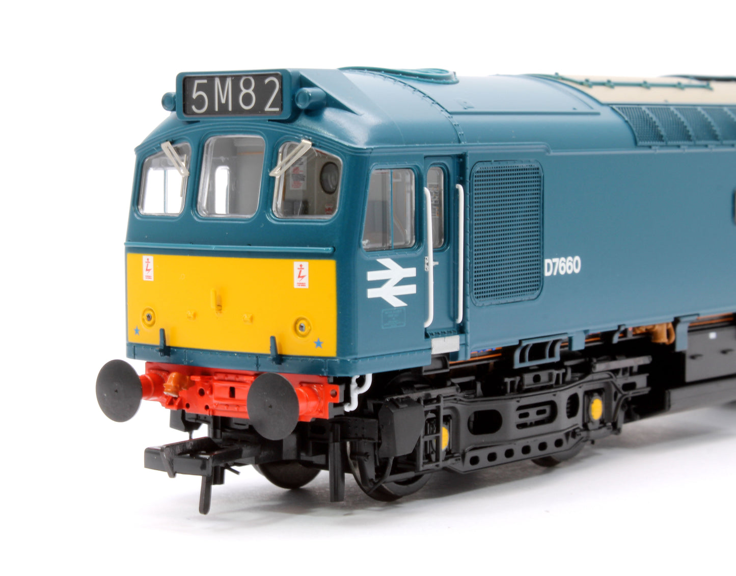 Class 25/3 D7660 BR Blue (Small Yellow Panels) Diesel Locomotive