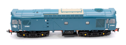 Class 25/3 D7660 BR Blue (Small Yellow Panels) Diesel Locomotive