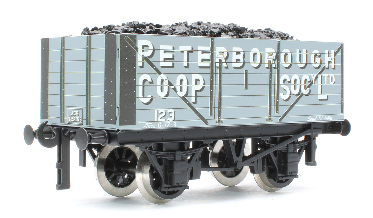 G/5-WS10 Set of 3 "Co-Op" Private Owner Coal Wagons - Peterborough Co-Op, Birmingham Co-Op, Burn Co-Op CWS
