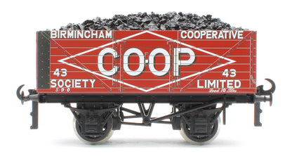 G/5-WS10 Set of 3 "Co-Op" Private Owner Coal Wagons - Peterborough Co-Op, Birmingham Co-Op, Burn Co-Op CWS