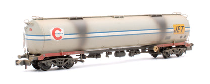 BR 102T TEA Bogie Tank Wagon 'Conoco/Jet' Grey No. 104 - Weathered