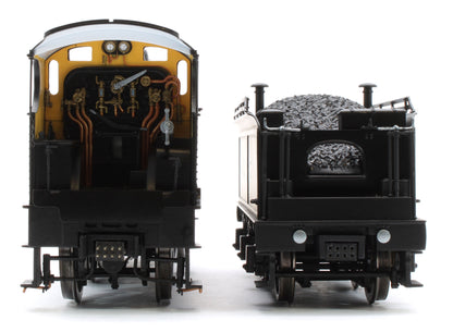 974008 Midland Railway 483 Class 4-4-0 LMS Wartime Unlined Black No.417 Steam Locomotive