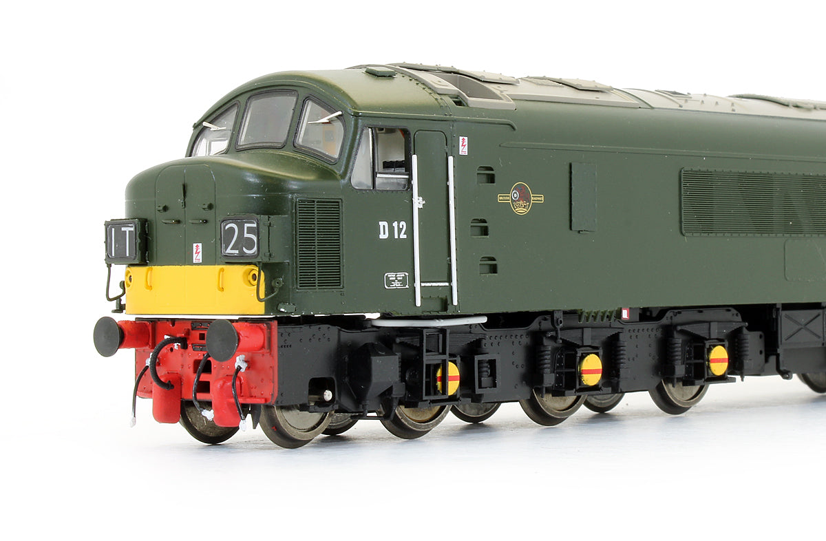 Pre-Owned BR 'Economy Green' Split Headcode Class 45 D12 (Small Yellow Panels) Diesel Locomotive (Exclusive Edition)