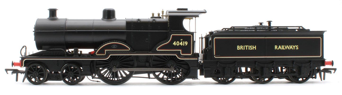 974509 Midland Railway 483 Class 4-4-0 BR Lined Black No.40419 Steam Locomotive - DCC Sound
