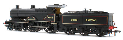 974509 Midland Railway 483 Class 4-4-0 BR Lined Black No.40419 Steam Locomotive - DCC Sound