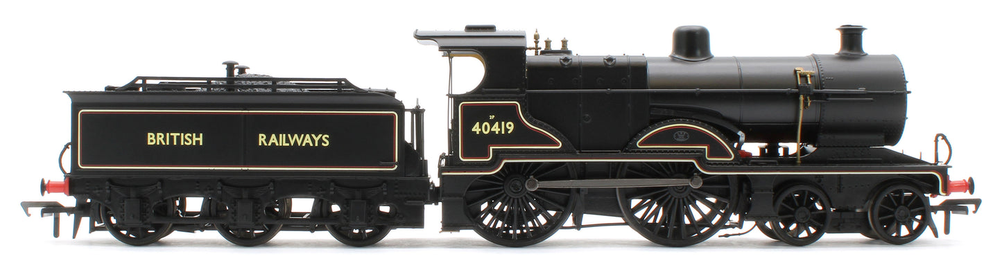 974509 Midland Railway 483 Class 4-4-0 BR Lined Black No.40419 Steam Locomotive - DCC Sound