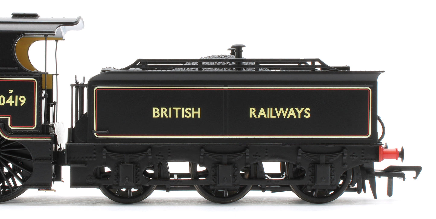 974509 Midland Railway 483 Class 4-4-0 BR Lined Black No.40419 Steam Locomotive - DCC Sound