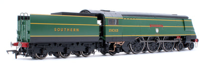 Black Label West Country Okehampton 21C113 SR Malachite Green Steam Locomotive - DCC Sound & Smoke