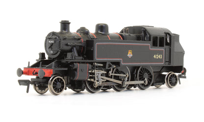 Pre-Owned BR Lined Black Ivatt Tank '41243' Early Crest Steam Locomotive
