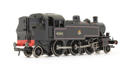 Pre-Owned BR Lined Black Ivatt Tank '41243' Early Crest Steam Locomotive