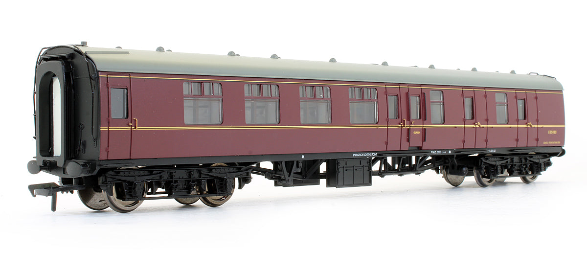Pre-Owned BR MK1 BSK Brake Second Corridor Maroon Coach 'E35083'