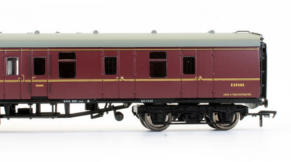 Pre-Owned BR MK1 BSK Brake Second Corridor Maroon Coach 'E35083'