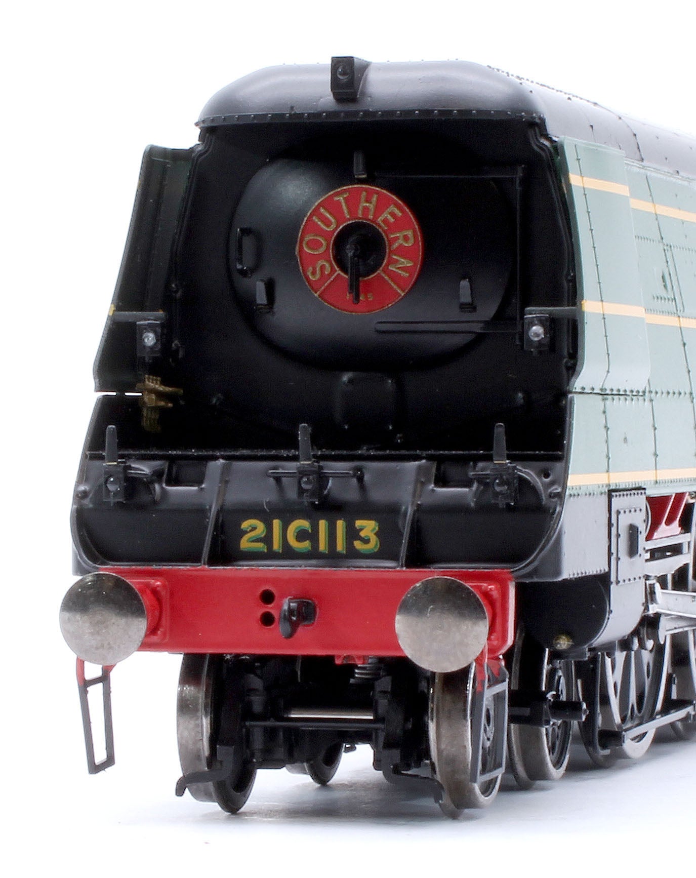 Black Label West Country Okehampton 21C113 SR Malachite Green Steam Locomotive - DCC Sound & Smoke