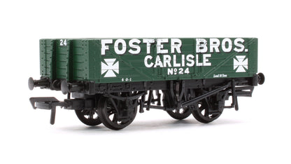 5 Plank Wagon Wooden Floor 'Foster Bros.' Green No.24