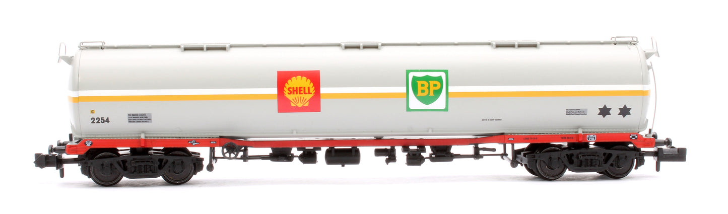 BR 102T TEA Bogie Tank Wagon 'Shell/BP' Grey No. 2254