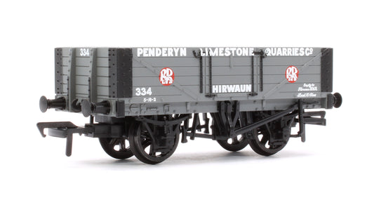 5 Plank Wagon Steel Floor 'Penderyn Limestone Quarries Co.' Grey No.334