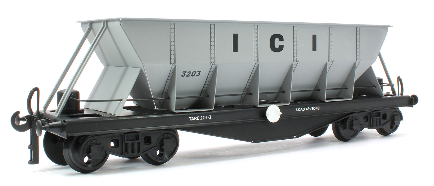 G/7-HW1 Bogie Hopper Wagon "I.C.I" Grey No.3203