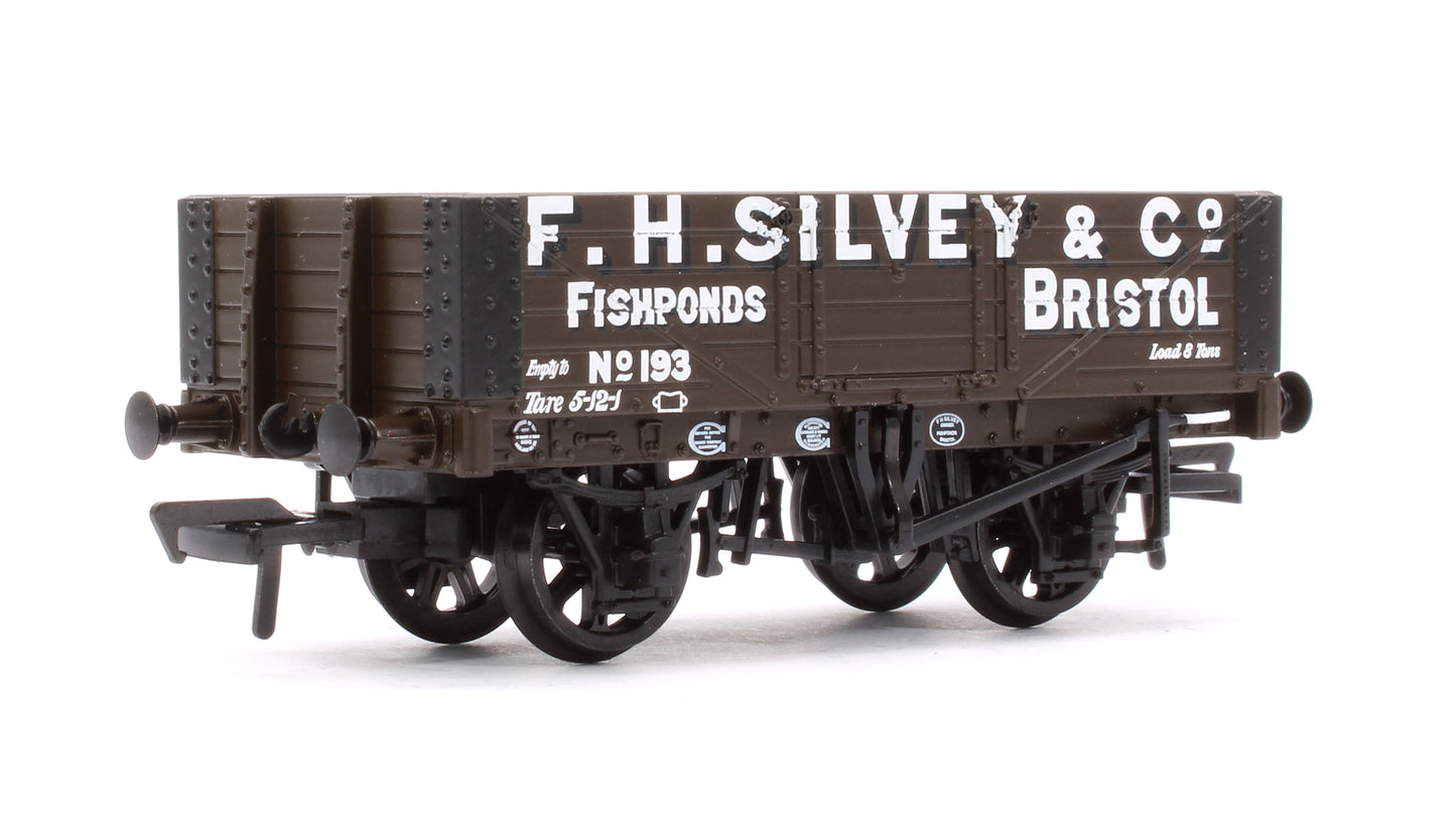 5 Plank Wagon Wooden Floor 'F. H. Silvey & Co.' Brown No.193