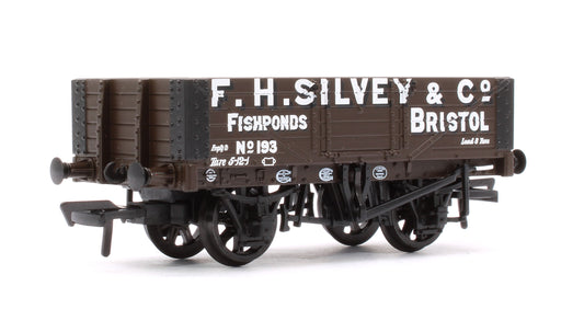 5 Plank Wagon Wooden Floor 'F. H. Silvey & Co.' Brown No.193