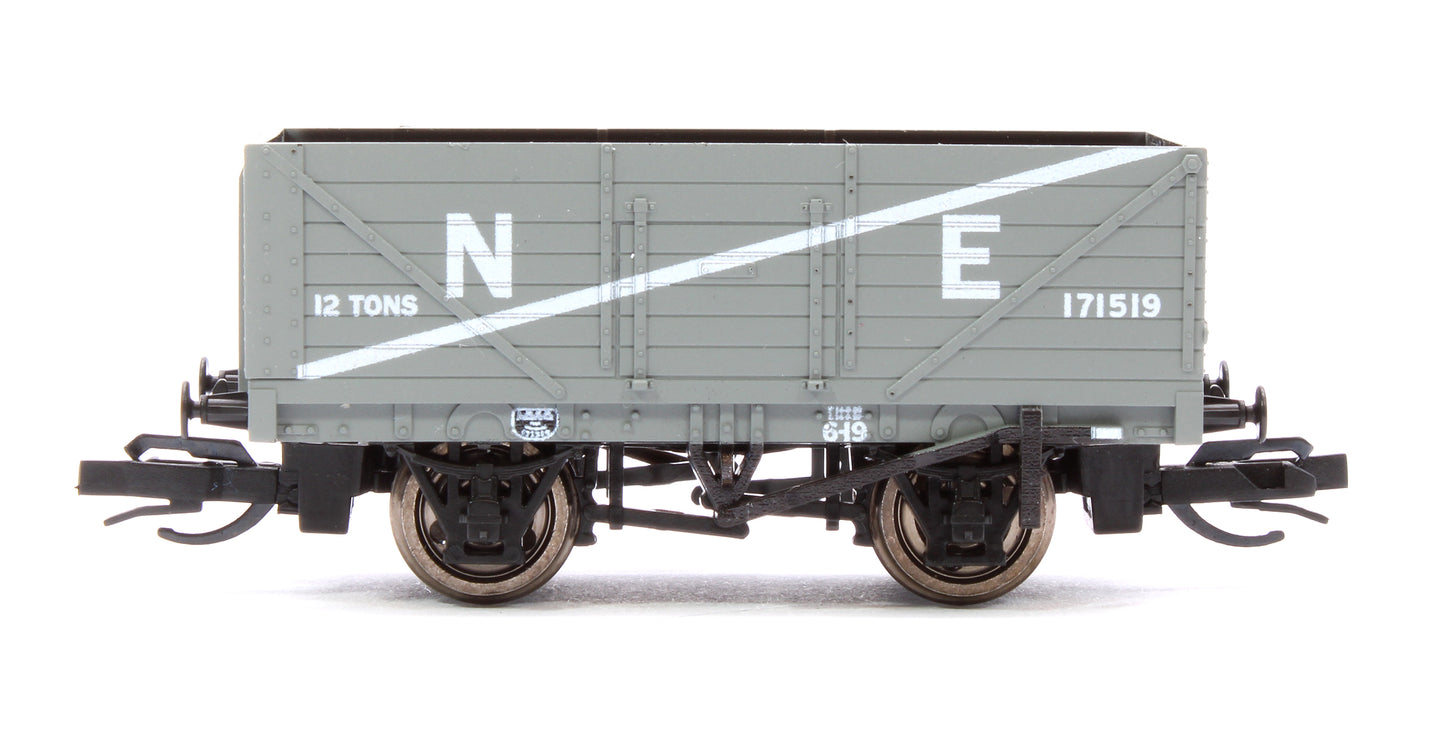 TT:120 Scale LNER Grey 7-Plank Open Wagon No.171519