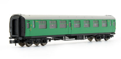 Pre-Owned Bulleid Composite Corridor Coach BR (SR) Malachite Green