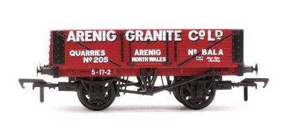 5 Plank Wagon Steel Floor 'Arenig Granite Co. Ltd.' Red No.205